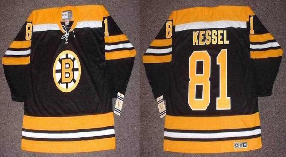 2019 Men Boston Bruins #81 Kessel Black CCM NHL jerseys->boston bruins->NHL Jersey